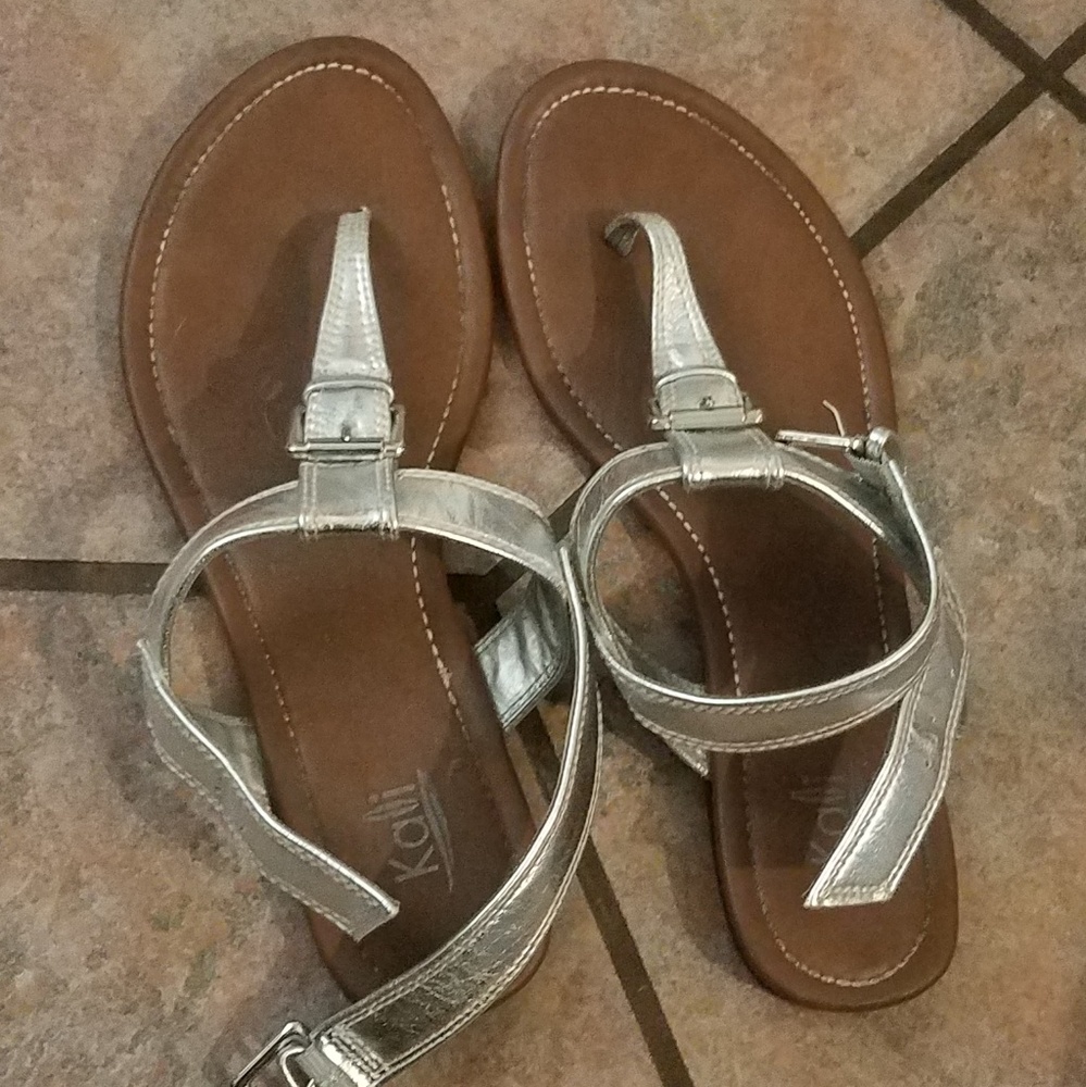Silver Kali sandal